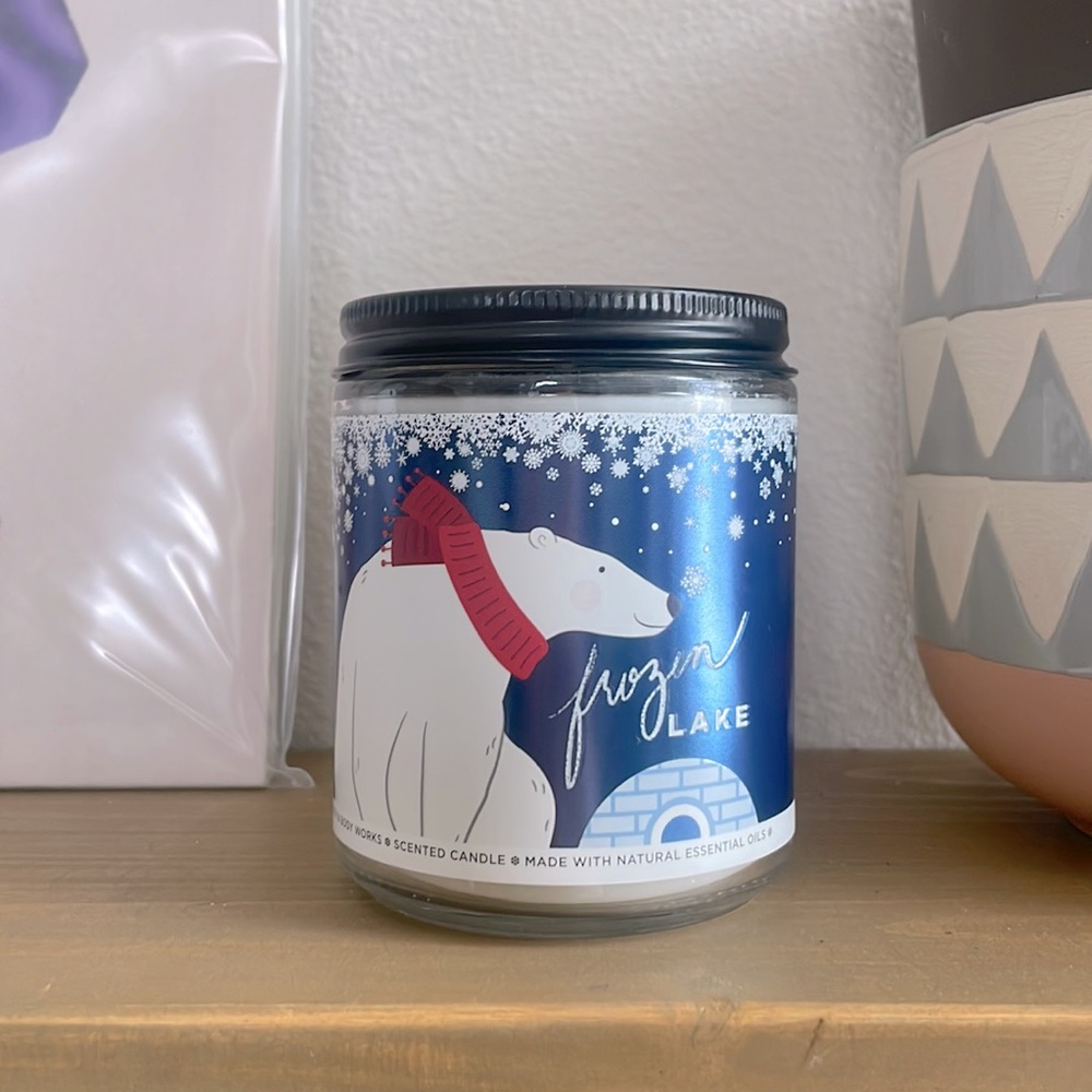 Bath and Body Works Frozen Lake Candle